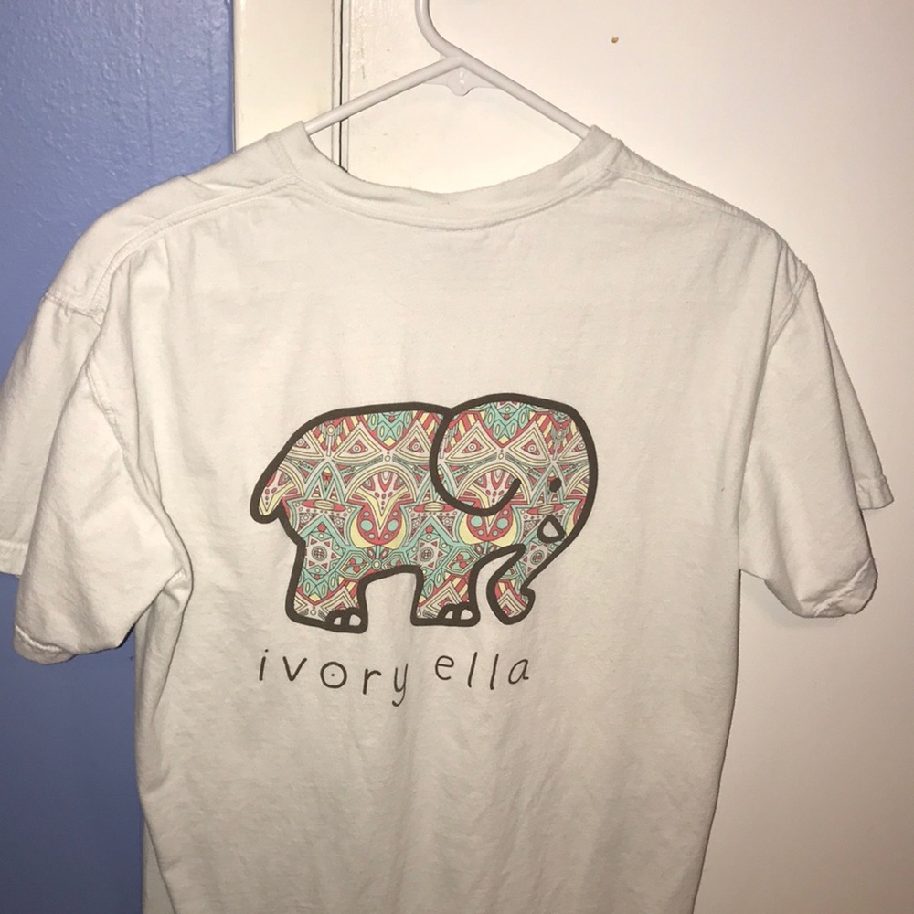 Ivory Ella Aztec Pocket Tee